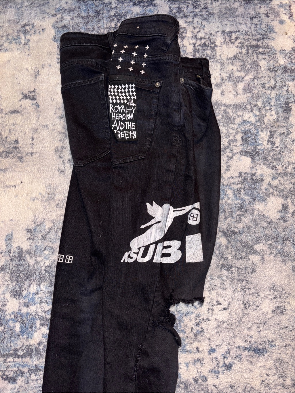 Ksubi Graphic Van Winkle Designer Jeans